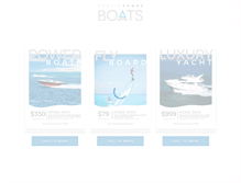 Tablet Screenshot of destinpowerboats.com